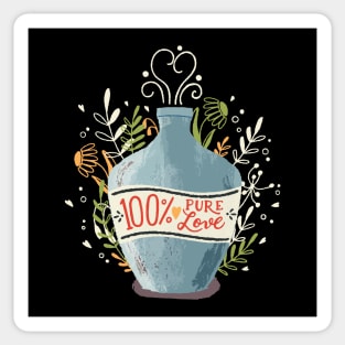 Love potion bottle Sticker